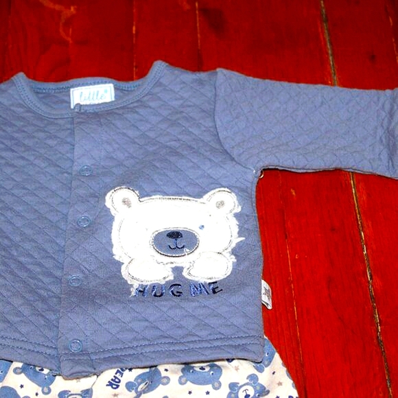 Baby Boy Outfit Bundle - 3-6 Months - Disney, Jean Jacket, Bear Theme - 8 Piece - Picture 4 of 14